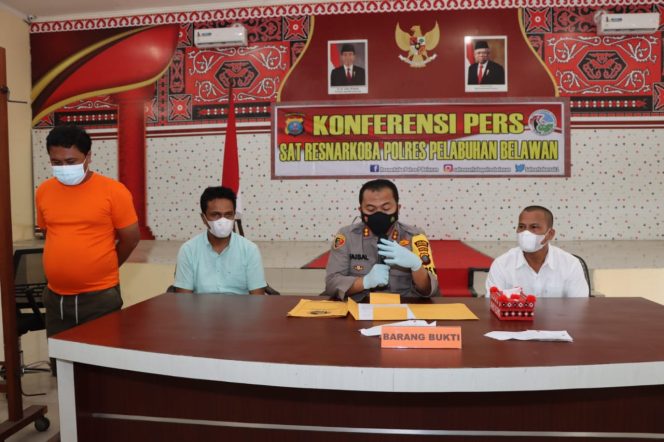 
					Polres Pelabuhan Belawan Tangkap 2 TSK Narkoba