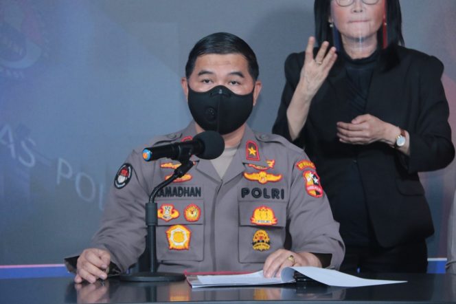 
					Ket foto: Karo Penmas Divisi Humas Polri Brigjen Ahmad Ramadhan. (DivHumPol)
