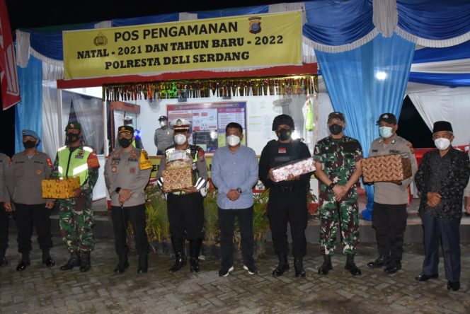 
					Pelepasan Tim Patroli Gabungan Skala Besar Dalam Rangka Pengamanan Malam Tahun Baru 2022 Di Deli Serdang