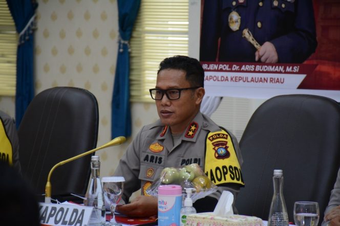 
					Ket foto: Kapolda Kepri, Irjen Pol Dr. Aris Budiman, M.Si.
