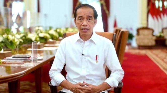 
					Ket foto: Presiden Joko Widodo memberikan keterangan terkait RUU Tindak Pidana Kekerasan Seksual di Istana Merdeka, Jakarta, pada Selasa, 4 Januari 2022. Foto: BPMI Setpres.