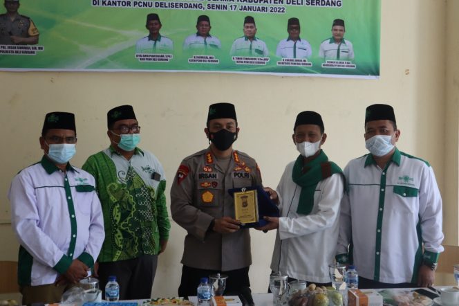 
					Kapolresta Deli Serdang Silaturahim Ke PC.NU Kab. Deli Serdang