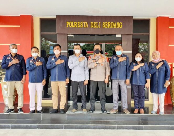 
					Kapolresta Deli Serdang Terima Audensi KPU Kabupaten Deli Serdang