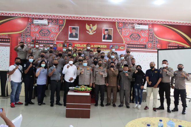 
					Polres Pelabuhan Belawan Syukuran HUT Satpam Ke -41