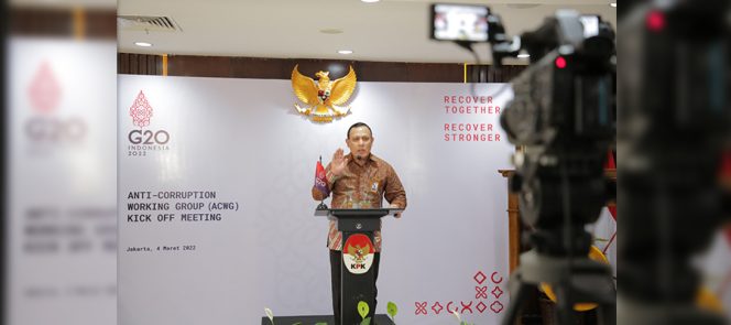 
					Ket foto: Ketua KPK Firli Bahuri. (HumKPK) 