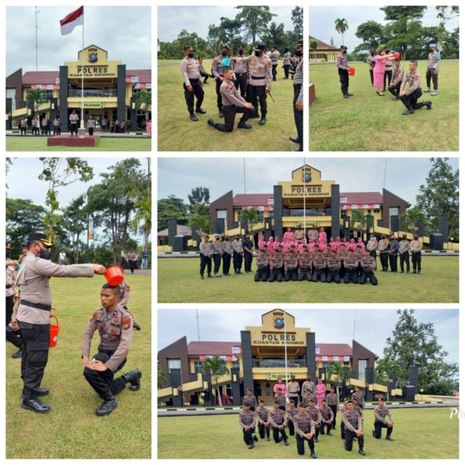 
					Kapolres Kuansing Pimpin Upacara Pembaretan 16 Bintara Remaja, Berpesan Jauhi Narkoba Dan Laksanakan Tugas, Disiplin Sesuai Dengan Aturan