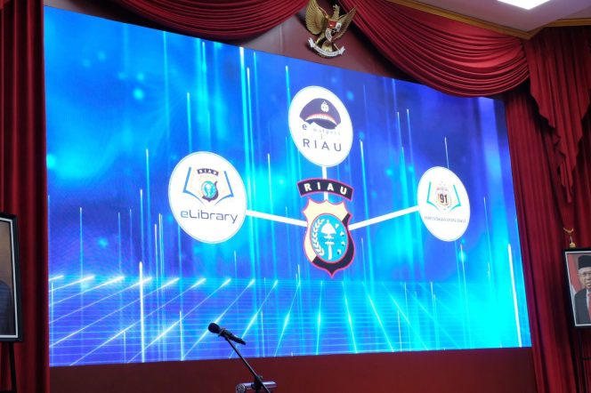 
					Biro Sumber Daya Manusia (SDM) Polda Riau Luncurkan Aplikasi E-Watpers, E-Library dan Perpustakaan