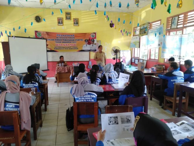 
					Pelatihan Ketahan Pangan Dan Pencegahan Stuting TA 2022 Desa Suka Maju