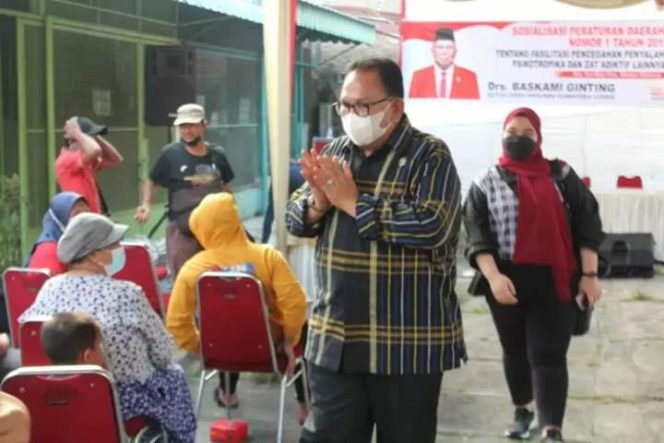 
					Reses Drs. Baskami Ginting Tengah Sosialisasi Banyak Terima Aspirasi Warga Soal BPJS Dan PKH