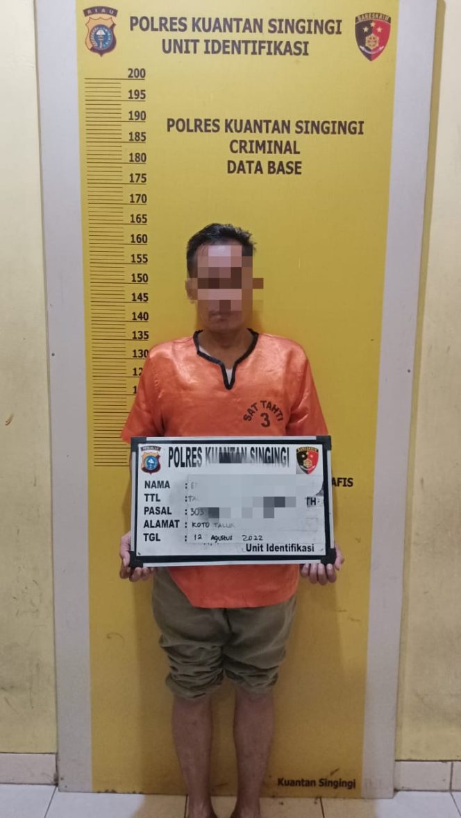 
					Tim Opsnal Polres Kuansing Ringkus Bandar Togel