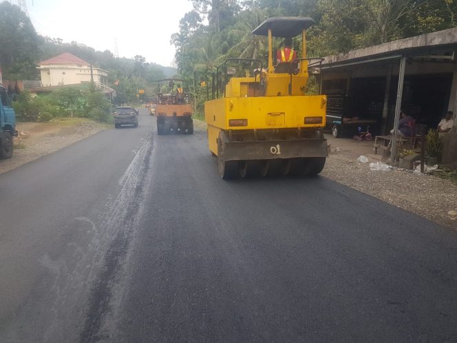 
					Pelaksanaan pekerjaan Ruas Jalan Muaro Kalaban-Sei Rumbai