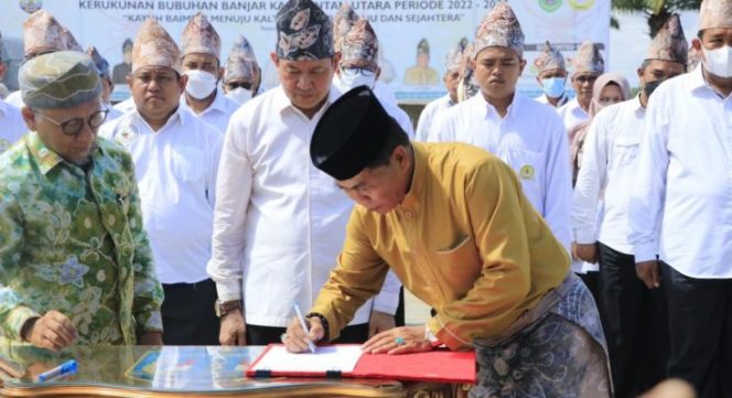 
					Gubernur Kaltara Ajak Kerukunan Banjar Ikut Membangun Lewat Pantun