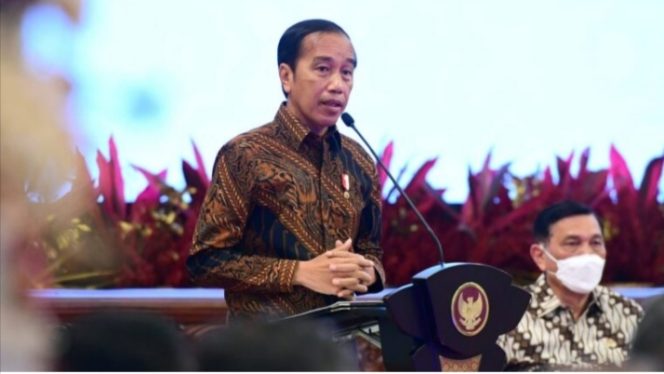 
					Ket foto: Presiden Joko Widodo membuka Rapat Koordinasi Nasional Pengendalian Inflasi Tahun 2022 di Istana Negara, Jakarta, Kamis, 18 Agustus 2022. Foto: BPMI Setpres/Muchlis Jr.