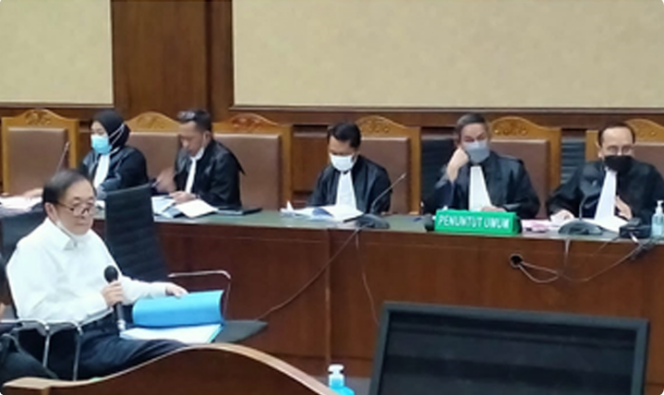 
					JPU Membacakan Surat Dakwaan Terhadap Dua Orang Terdakwa Dalam Perkara PT Duta Palma Group