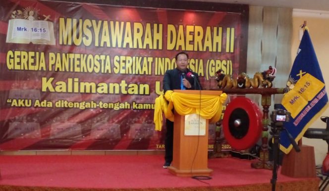 
					Musda GPSI Kaltara, Aku Ada Ditengah-Tengah Kamu Sebagai Pelayan