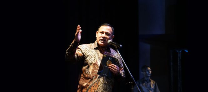 
					Ket foto: Ketua KPK Firli Bahuri, Kabupaten Semarang, Selasa (29/11/2022)..
