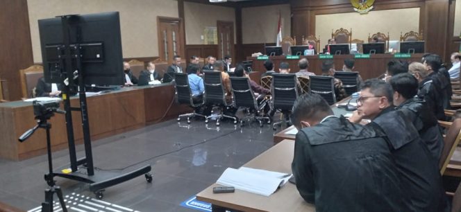 
					PU Kejagung Dan Kejari Jakpus Hadiri Sidang Perkara PT Duta Palma Group Dengan Agenda Pemeriksaan Saksi