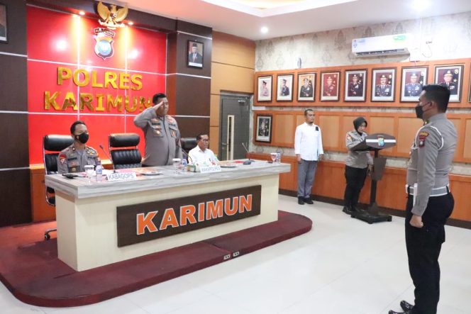 
					Jelang Natura, Polres Karimun Gelar Lat Pra Ops Lilin Seligi 2022