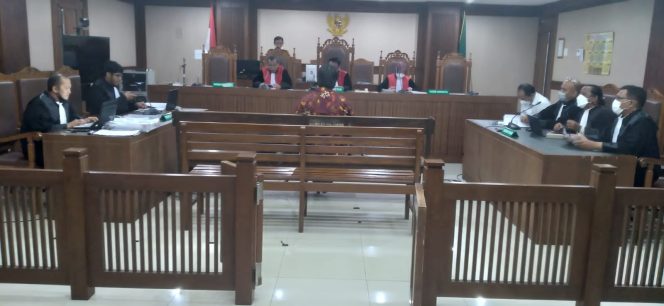 
					Saksi Ahli Memberikan Keterangan Dalam Sidang Perkara PT Duta Palma Group