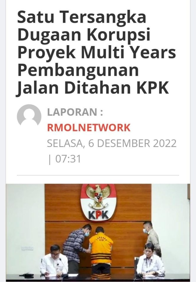 
					Diduga Masih Terlibat Proyek, KPK Diharapkan Segera Eksekusi Suryadi Halim