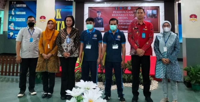 
					Edukasi WBP, Kadiv Pemasyarakatan Resmikan Program Rehabilitasi Medis Lapas Kelas IIA Salemba