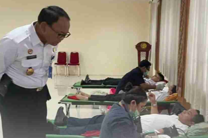 
					Sambut HBP Ke-59 Lapas I Cipinang Gelar Kegiatan Donor Darah