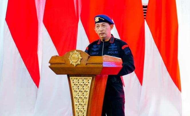 
					Libatkan Brimob, Polri Siap Antisipasi Daerah Rawan Pada Pemilu 2024