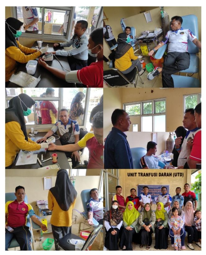 
					Dalam Rangka HBP Ke-59, Lapas Kelas IIB Teluk Kuantan Gandeng UTD RSUD Melakukan Donor Darah