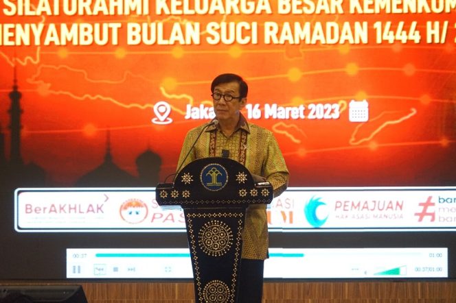 
					Menkumham Instruksikan Jajaran Kemenkumham Terapkan Pola Hidup Sederhana