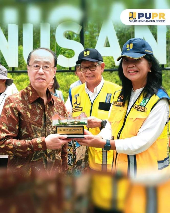 
					Bersama Delegasi JBIC, Dirjen Diana Kunjungi IKN