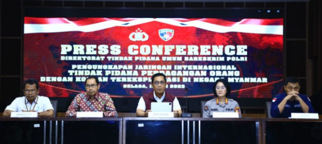 
					Bareskrim Polri Berahasil Amankan 2 Tersangka TPPO