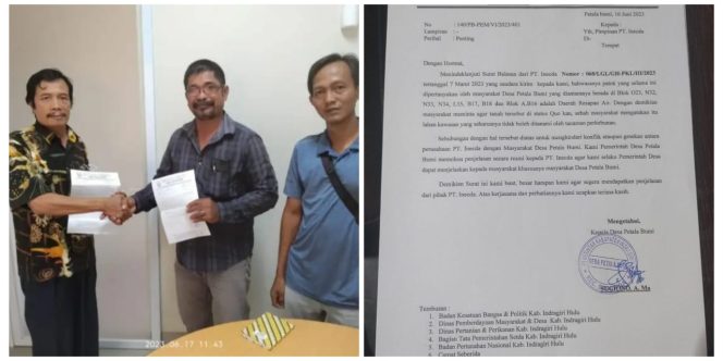 
					Pemdes Petala Bumi Minta PT Inecda Plantations Kembalikan Lahan Resapan Air Di Quo kan