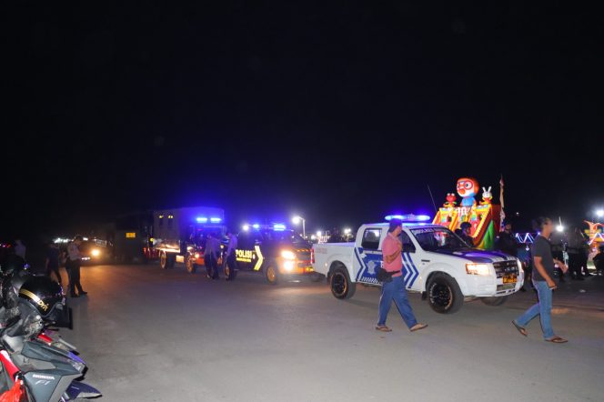 
					Patroli Skala Besar Jelang Pemungutan Suara, Polisi Ajak Warga Jaga Kamtibmas