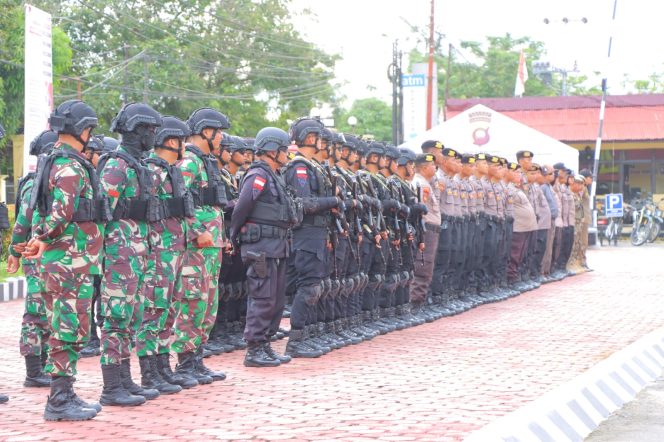
					Hari Terakhir Masa Tenang, Patroli Skala Besar TNI-Polri Kembali Digelar