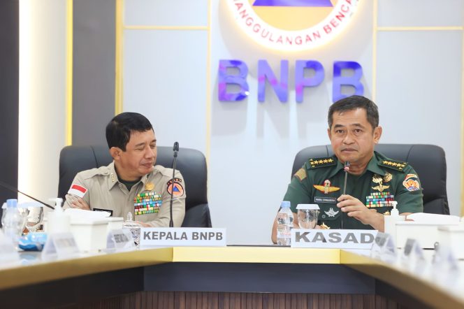 
					Perkuat Kapasitas Indonesia Hadapi Bencana, TNI AD Kolaborasi dengan BNPB
