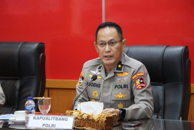 
					Ket foto: Kapuslitbang Polri, Brigjen Pol Iswyoto Agoeng Lesmana Doeta.