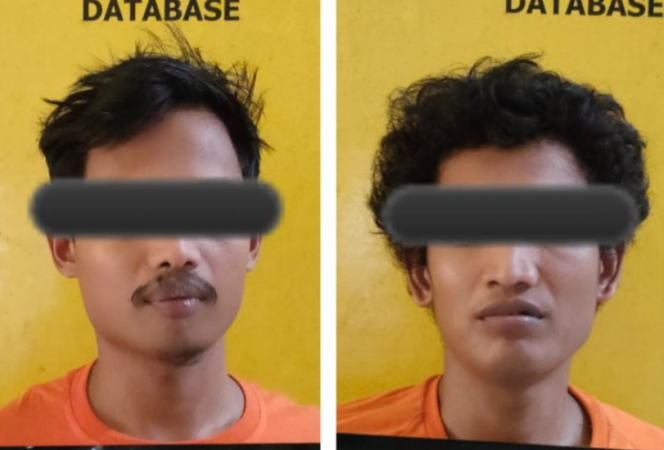 
					Saat Asyik Beraksi, Dua Maling Sawit Di Tangkap Polisi