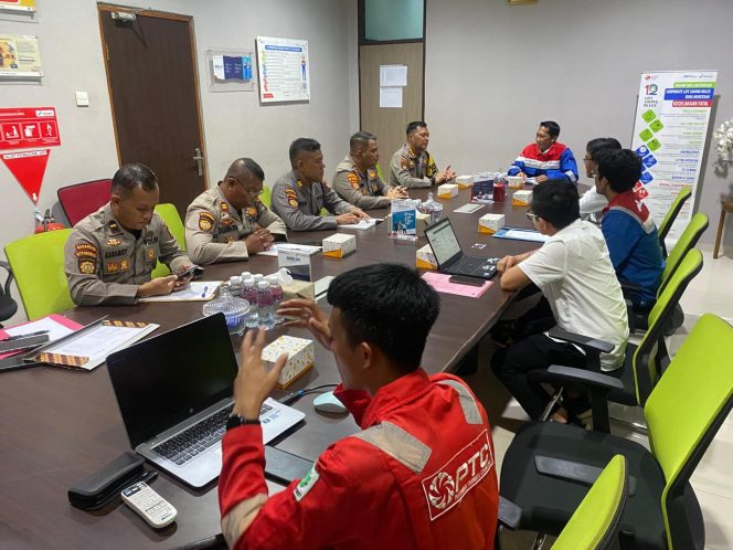 
					Dirpamobpit Polda Kepri Laksanakan Kegiatan Risk Asessment Objek Vital di PT. Pertamina