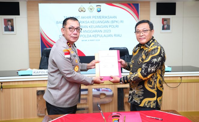 
					Kapolda Kepri Hadiri Giat Taklimat Akhir Audit BPK RI