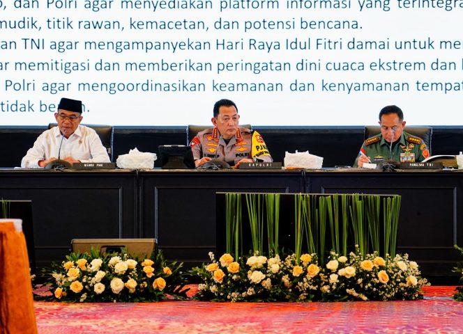 
					Rakor Ops Ketupat, Kapolri Persiapkan Mudik 2024 Agar Aman dan Lancar