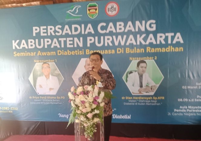 
					Sambut Bulan Suci Ramadhan, Persadia Kabupaten Purwakarta Gelar Seminar