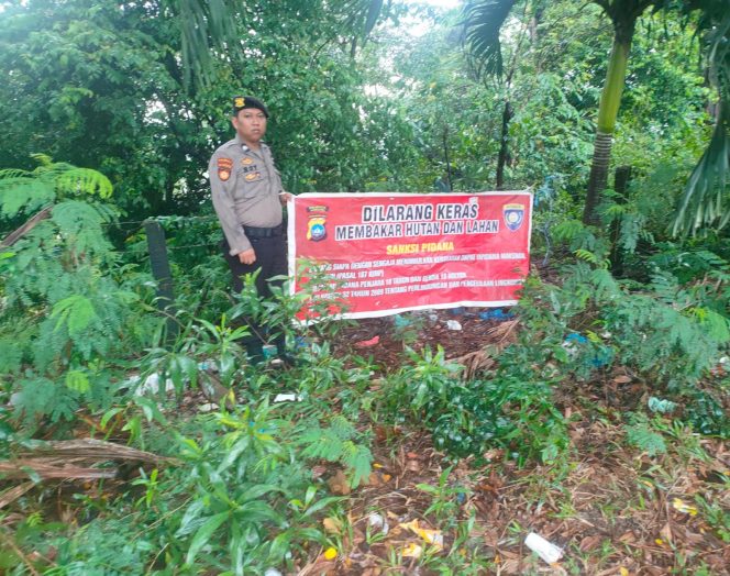 
					Antisipasi Kebakaran Hutan dan Lahan, Polsek Batu Ampar Lakukan Cegah Dini Sosialisasi Kepada Masyarakat