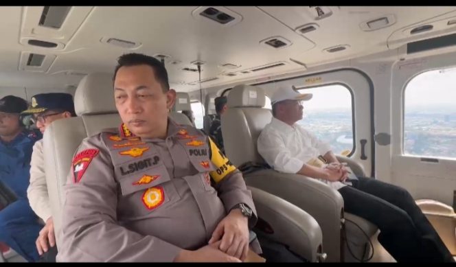 
					Pastikan Keamanan Arus Balik Lebaran, Kapolri Patroli Udara Jalur Tol