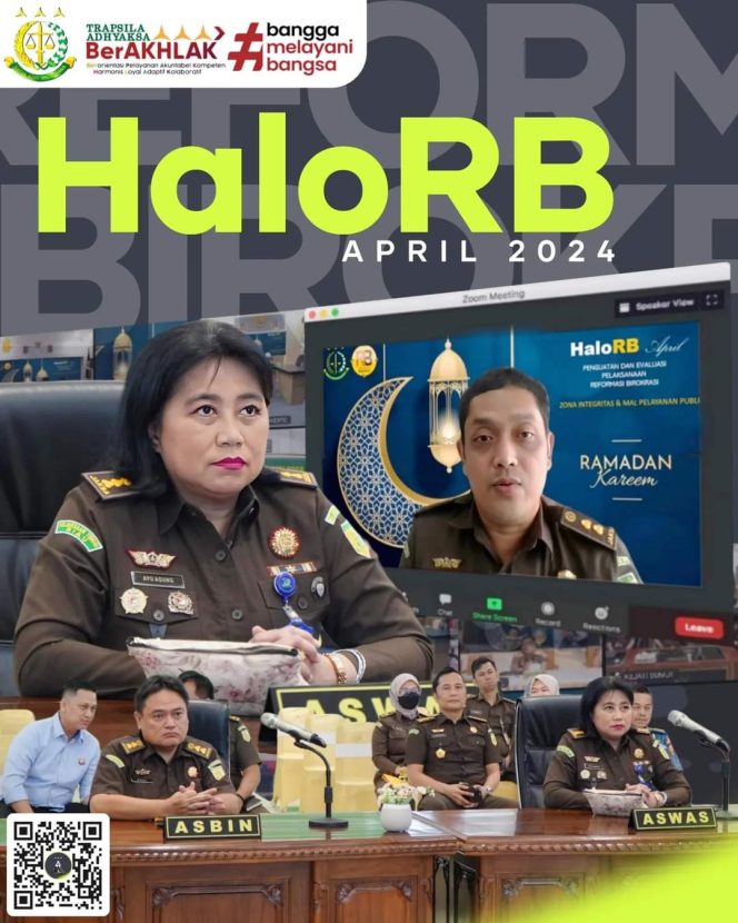 
					As Was Kejati Riau Mengikuti Kegiatan Halo RB Secara Virtual
