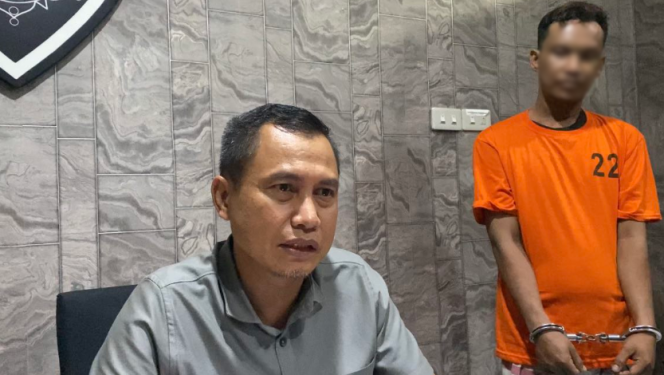 Ket foto: Kanit Reskrim Polsek Senapelan, AKP Abdul Halim.