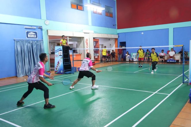 Meriahkan HUT Bhayangkara ke-78, Polda Kepri Gelar Turnamen Bulu Tangkis