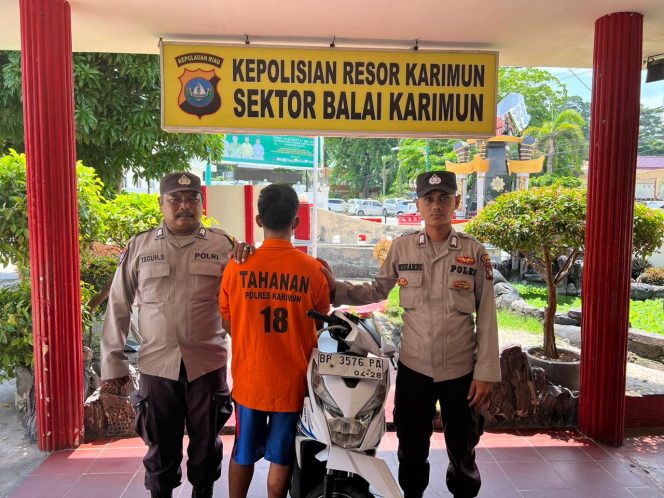 Polsek Karimun Polres Karimun Berhasil Ungkap Kasus Curat