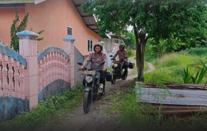 Pastikan Situasi Kamtibmas Kondusif, Jajaran Polsek dan Polres Karimun Laksanakan Patroli Gang Sempit