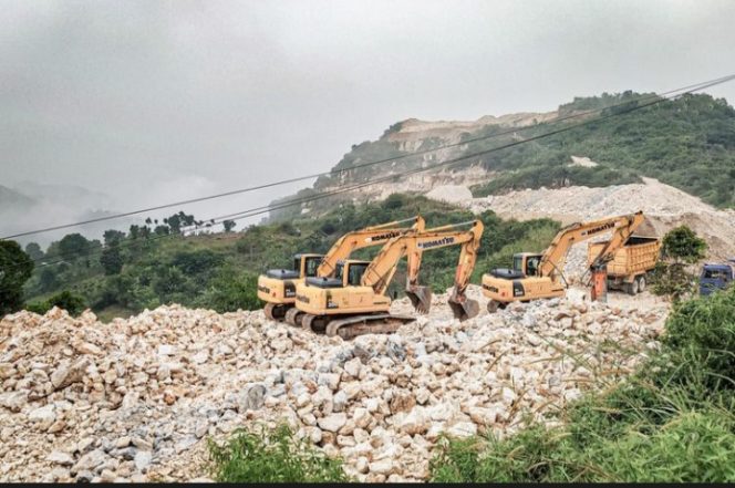 Foto: Tambang batu (Ilustrasi).