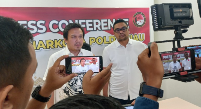 Ditreskrimnarkoba Polda Riau Temukan Senjata Air Softgun Saat Pengembangan Kasus Narkoba